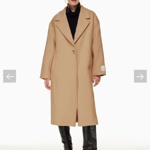 Wilfred Classic Tan Trench Coat